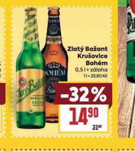 PIVO KRUOVICE BOHM