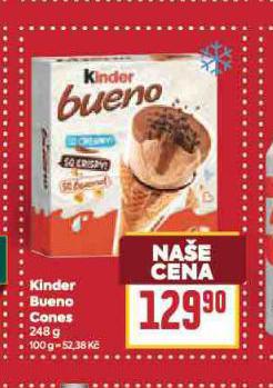 KINDER BUENO CONES