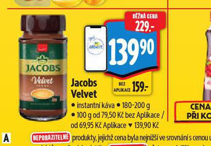 JACOBS VELVET INSTANTN KVA