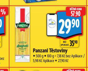 PANZANI TSTOVINY