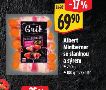MINIBERNER SE SLANINOU A SREM