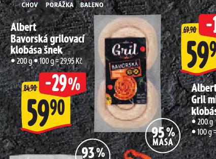 BAVORSK GRILOVAC KLOBSA NEK