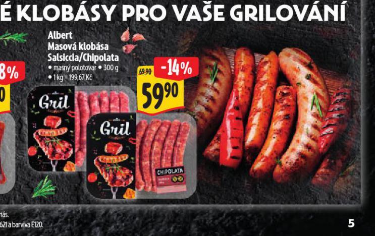 MASOV KLOBSA SALSICCIA / CHIPOLATA