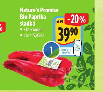 BIO PAPRIKA SLADK