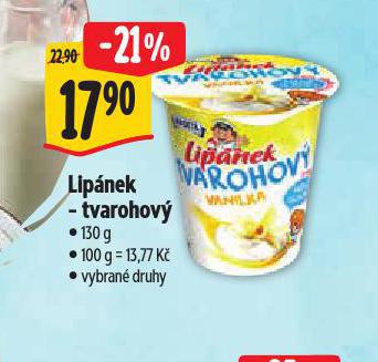 LIPNEK TVAROHOV