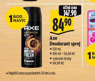 AXE DEODORANT SPREJ