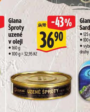 GIANA PROTY UZEN V OLEJI