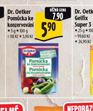 DR. OETKER POMCKY KE KONZERVOVN