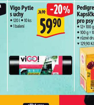 VIGO PYTLE S UCHY