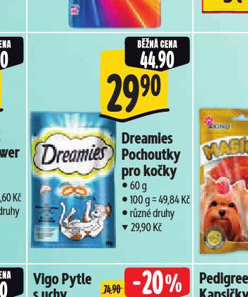 DREAMIES POCHOUTKY PRO KOKY