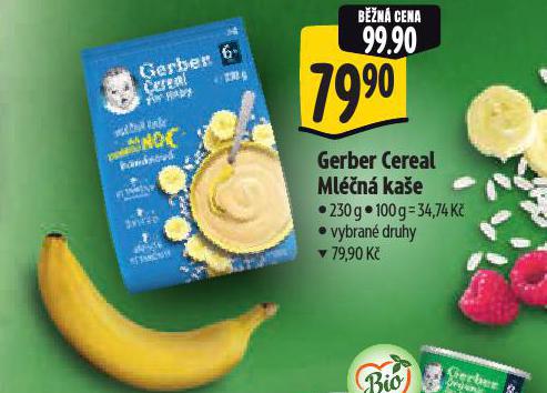 GERBER CEREAL MLN KAE