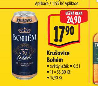 PIVO KRUOVICE BOHM