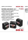 BATERIE AGM READY, 12 V 4 Ah