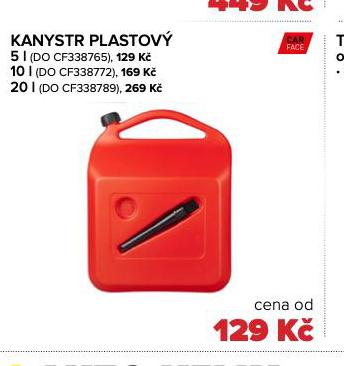 KANYSTR PLASTOV 5 L
