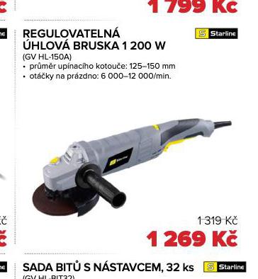 REGULOVATELN HLOV BRUSKA 1200 W