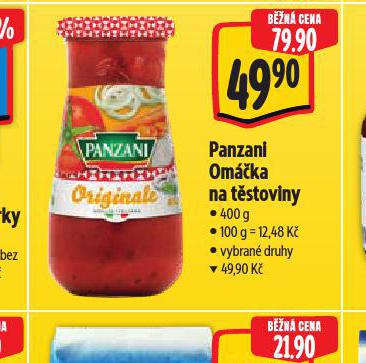PANZANI OMKA NA TSTOVINY