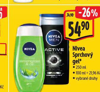 NIVEA SPRCHOV GEL
