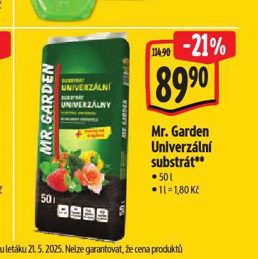 MR. GARDEN UNIVERZLN SUBSTRT