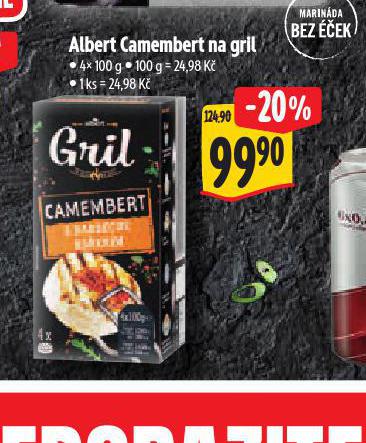 CAMEMBERT NA GRIL