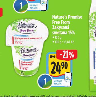 FREE FROM ZAKYSAN SMETANA 15%