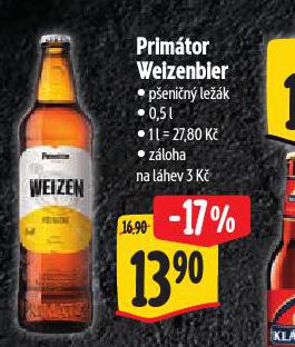 PIVO PRIMTOR WEIZENBIER