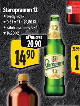 PIVO STAROPRAMEN 12
