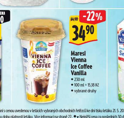 MARESI VIENNA ICE COFFEE VANILLA
