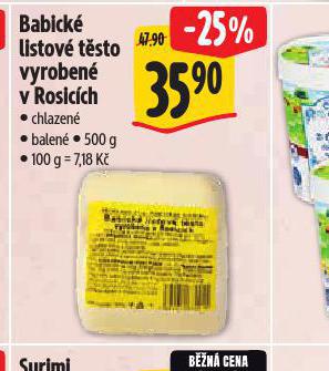 BABICK LISTOV TSTO