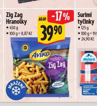 ZIG ZAG HRANOLKY