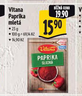 VITANA PAPRIKA MLET