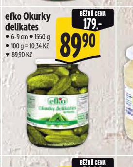 EFKO OKURKY DELIKATES