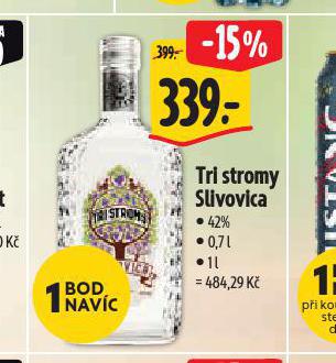 TRI STROMY SLIVOVICA