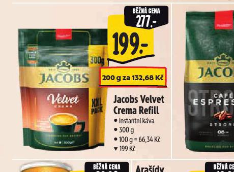 JACOBS VELVET CREMA REFILL INSTANTN KVA