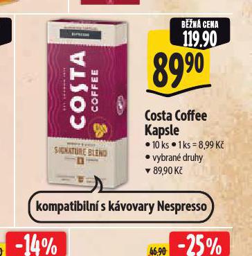 COSTA COFFEE KAPSLE