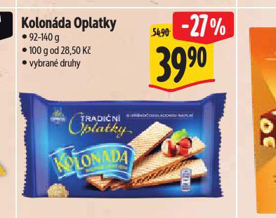 KOLONDA OPLATKY