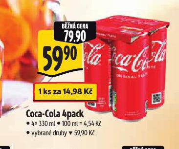 COCA COLA 4PACK