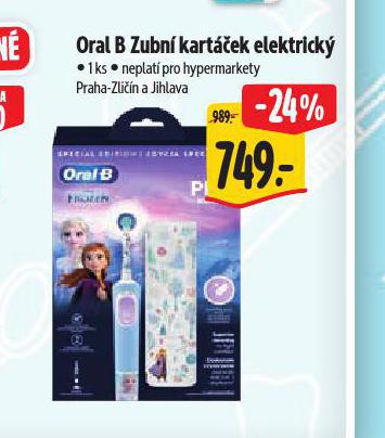 ORAL B ELEKTRICK ZUBN KARTEK