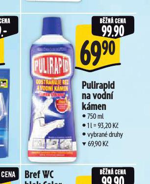 PULIRAPID NA VODN KMEN