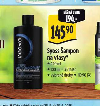 SYOSS AMPON NA VLASY
