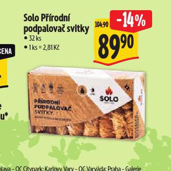 SOLO PRODN PODPALOVA SVITKY