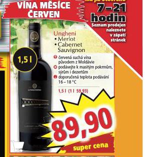 UNGHENI MERLOT