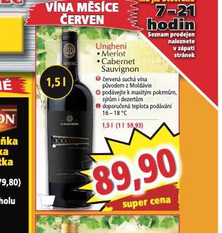 UNGHENI CABERNET SAUVIGNON