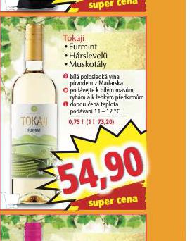 TOKAJI HRSLEVEL