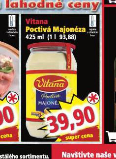 VITANA POCTIV MAJONZA