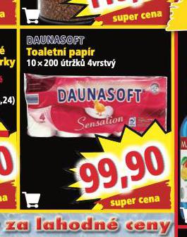 DAUNASOFT TOALETN PAPR