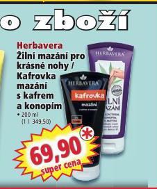 HERBAVERA KAFROVKA MAZN S KAFREM A KONOPM