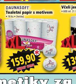 DAUNASOFT TOALETN PAPR