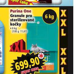 PURINA ONE GRANULE PRO STERILIZOVAN KOKY
