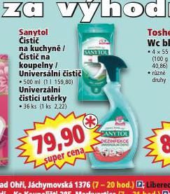SANYTOL ISTI NA KOUPELNY