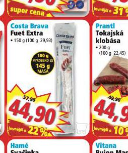COSTA BRAVA FUET EXTRA